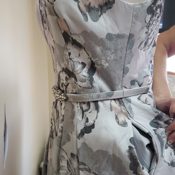 Eliza J Belted Jewled Ballgown - Picture 5 of 8